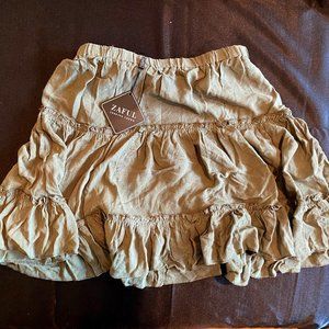 Zaful - Olive Green Short Skirt
